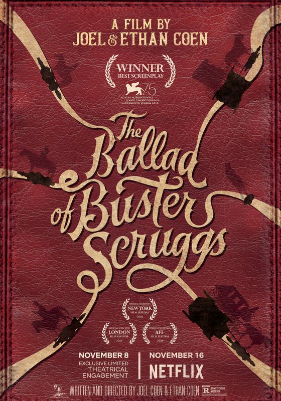 ดูหนังThe Ballad of Buster Scruggs - ลำนำของบัสเตอร์ สกรั๊กส์ (2018) [HD] ซาวด์แทร็กซ์ บรรยายไทย
