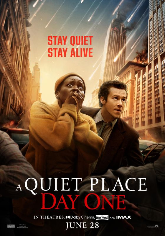 ดูหนังA Quiet Place: Day One - ดินแดนไร้เสียง: วันที่หนึ่ง (2024) [Zoom] พากย์ไทย บรรยายไทย