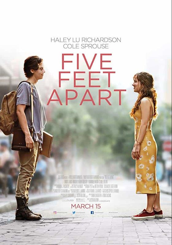ดูหนังFive Feet Apart (2019) - ขออีกฟุตให้หัวใจเราใกล้กัน (2019)